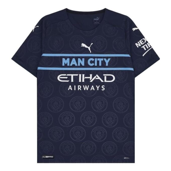2021-2022 Man City 3. drakt «Marineblå»