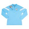 2022-23 Manchester City Puma treningsfleece med 1/4 glidelås «Himmelblå»