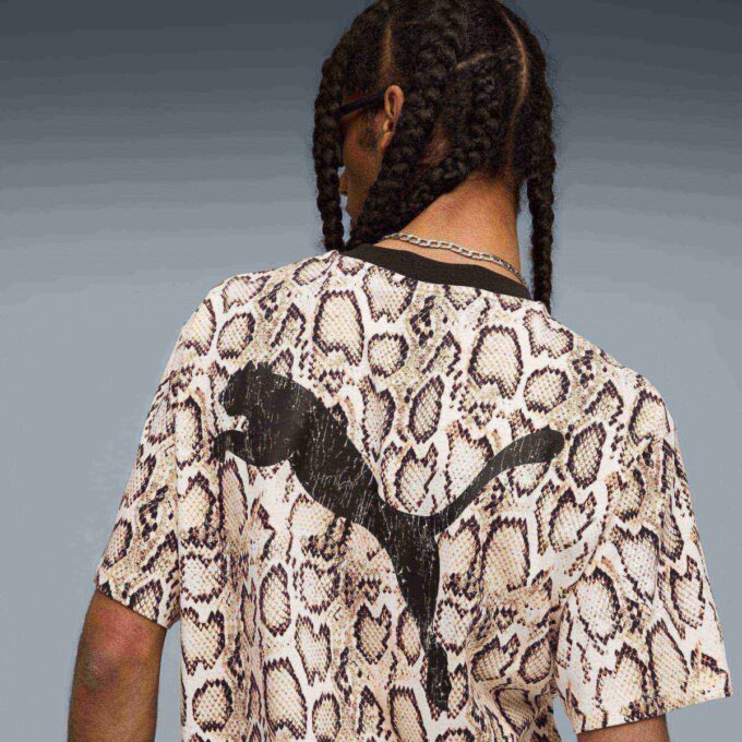 A$AP ROCKY x PUMA Herre Slangeskinns-T-skjorte