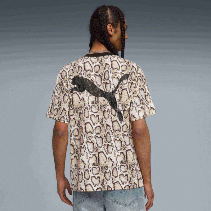 A$AP ROCKY x PUMA Herre Slangeskinns-T-skjorte
