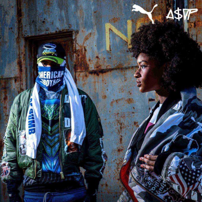 A$AP ROCKY x PUMA langermet t-skjorte