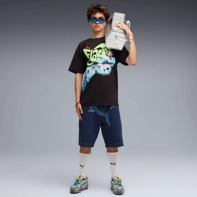 A$AP ROCKY x PUMA Menn Flacko Drive T-skjorte