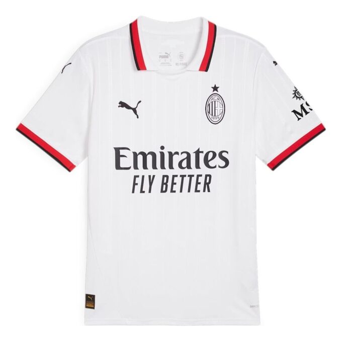 AC Milan 2024/25 Bortedrakt &laquo;Hvit&raquo;