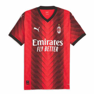AC Milan 23/24 Autentisk Hjemmedrakt