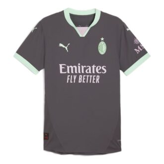 AC Milan 24/25 Autentisk Tredjedrakt «Grå Mint»