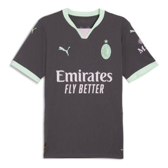 AC Milan 24/25 Tredjedrakt «Grå Mint»