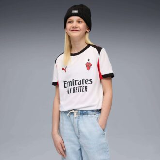 AC Milan 25/26 Bortedrakt Replika til store barn