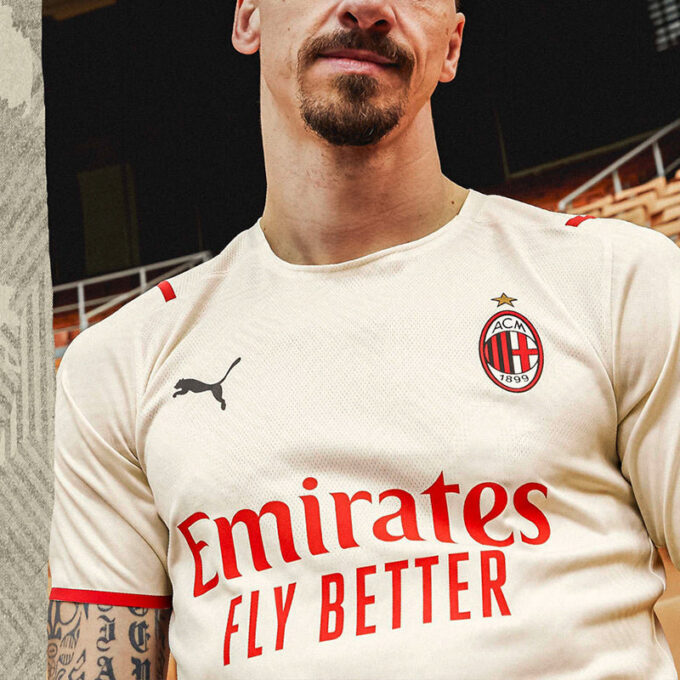 AC Milan Adidas 22/23 Bortedrakt «Hvit»