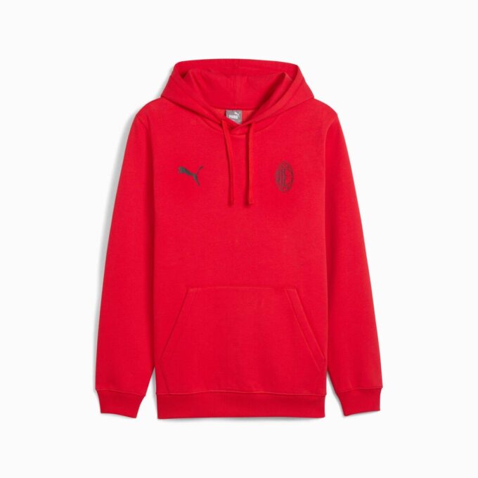 AC Milan Soccer Essentials Menn Fleece Fotballhettegenser