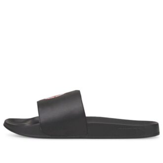 AC Milan x Leadcat 2.0 Slides &laquo;Svart Tango Rød&raquo;