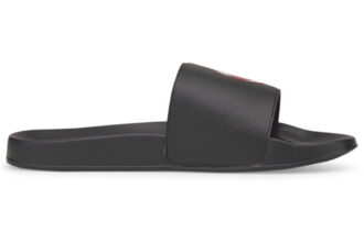 AC Milan x Leadcat 2.0 Slides &laquo;Svart Tango Rød&raquo;