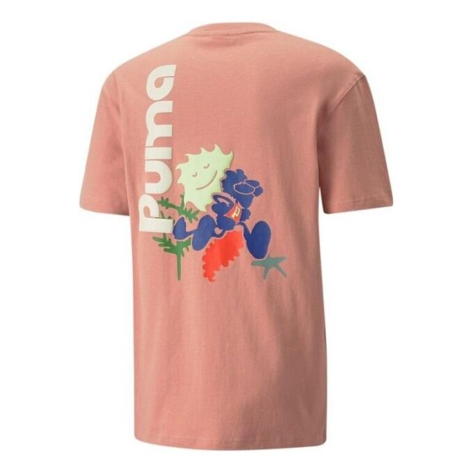 Adventure Planet Graphic T-skjorte «Rosa»