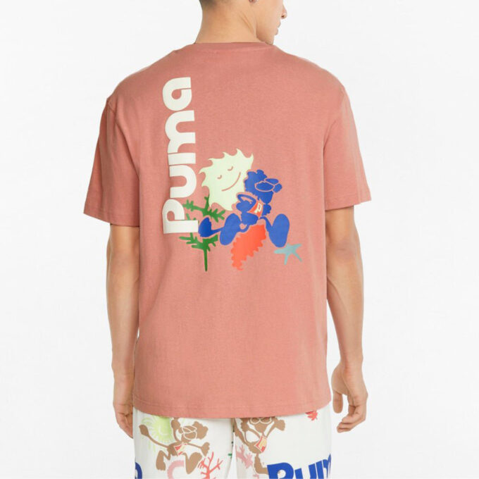 Adventure Planet Graphic T-skjorte «Rosa»