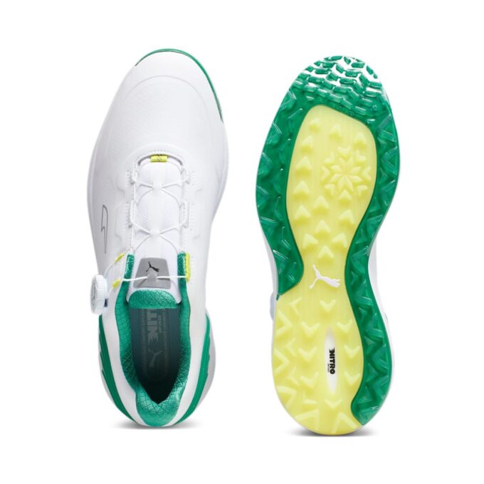 Alphacat Nitro Disc Golf &laquo;White Archive Green Yellow Burst&raquo;