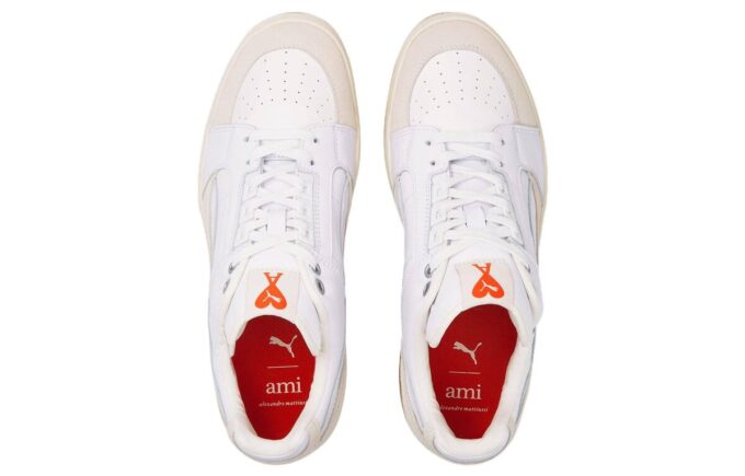 AMI x Slipstream Low «Hvit Pristine»
