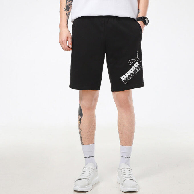 Amplified Big Logo Shorts «Svart Hvit»