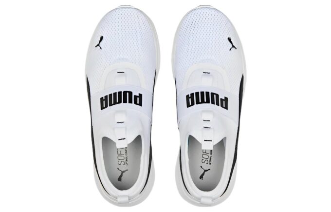 Anzarun Lite Slipon &laquo;Hvit Svart&raquo;