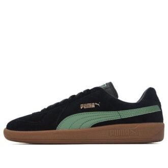 Army Trainer Semsket skinn &laquo;Svart&raquo;