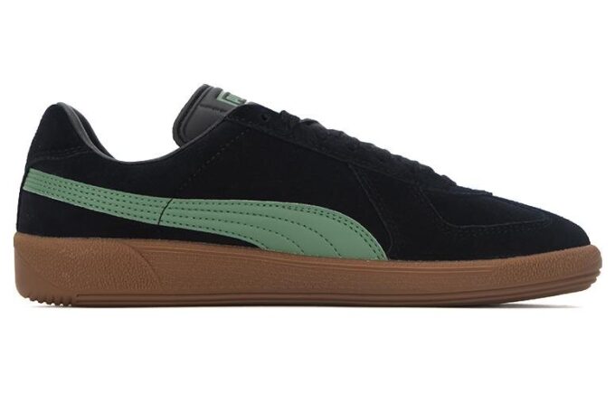 Army Trainer Semsket skinn &laquo;Svart&raquo;