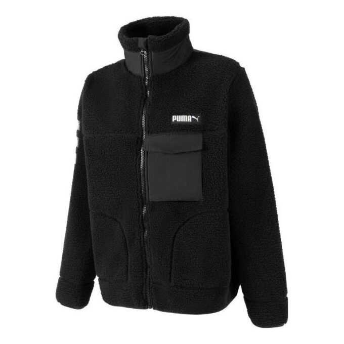 Art Of Sherpa Zip Jakke «Svart»