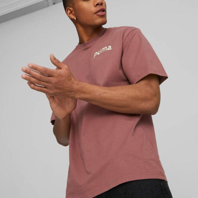 Avslappet T-skjorte «Rosa»