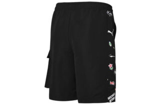 Awareness Cargo Woven Shorts &laquo;Svart Hvit&raquo;