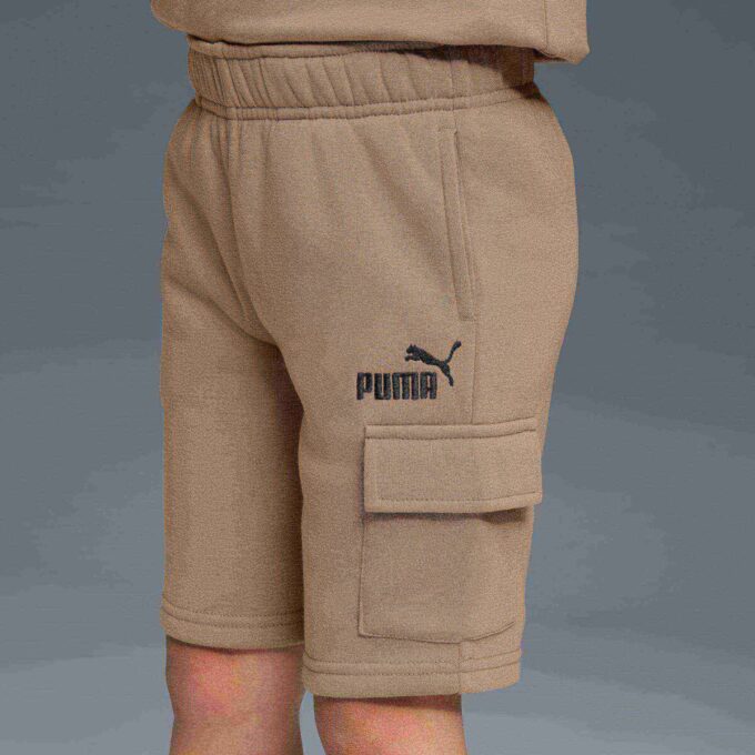 Basics fleece cargo shorts til store barn