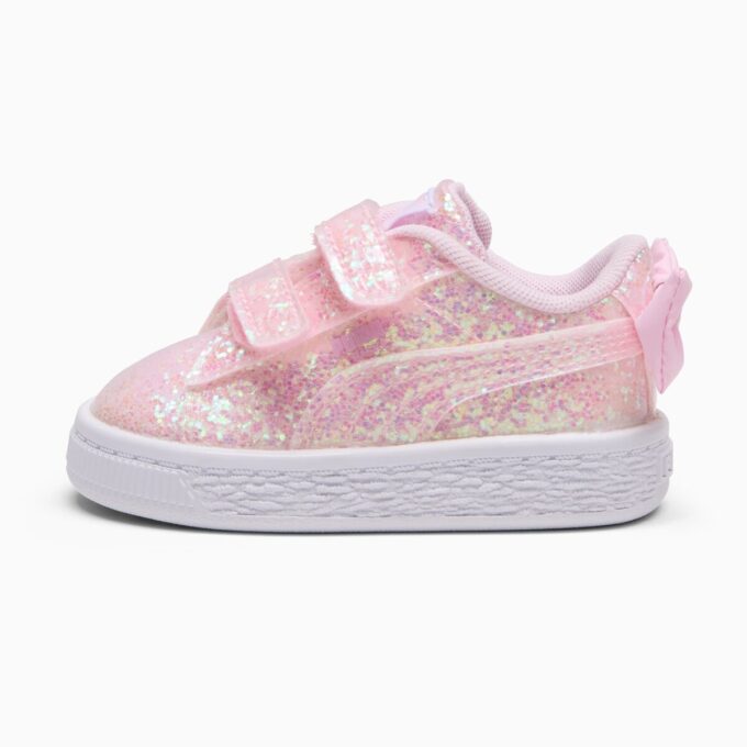 Basket Bow Metallic Sneakers for småbarn