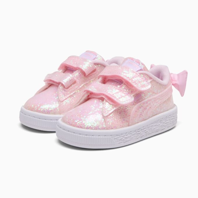 Basket Bow Metallic Sneakers for småbarn