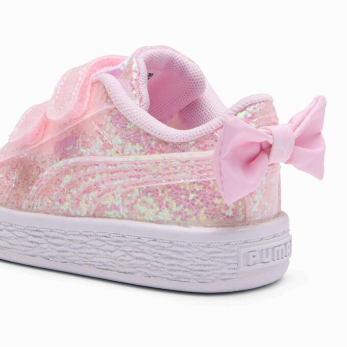 Basket Bow Metallic Sneakers for småbarn