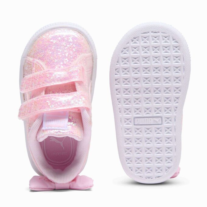 Basket Bow Metallic Sneakers for småbarn