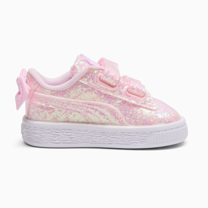 Basket Bow Metallic Sneakers for småbarn