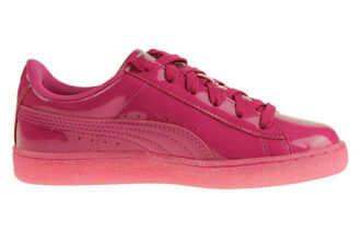 Basket Patent Iced Glit Fritidsbrettsko K Rosa