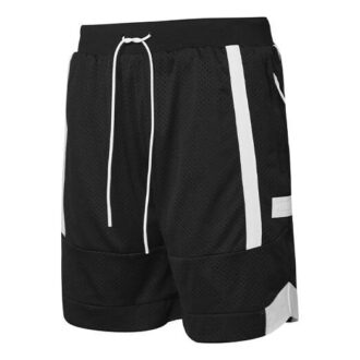 Basketballshorts i netting på banen «Svart»