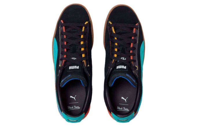 Black Fives x Suede Triplex «Svart»