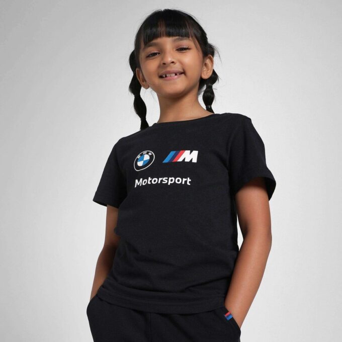 BMW M Motorsport Essentials t-skjorte med logo til store barn