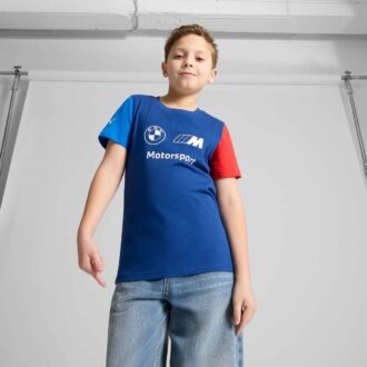 BMW M Motorsport Essentials t-skjorte med logo til store barn