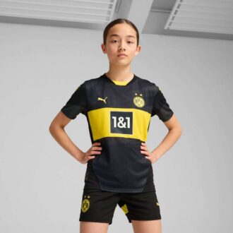 Borussia Dortmund 24/25 store barne-replika bortedrakt