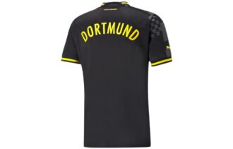 Borussia Dortmund Bortedrakt 22/23 Replica &laquo;Svart Gul Hvit&raquo;