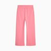 Bow Society store fleecebukser til barn med vide ben