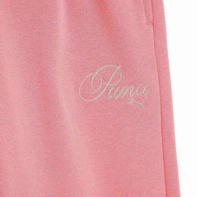 Bow Society store fleecebukser til barn med vide ben