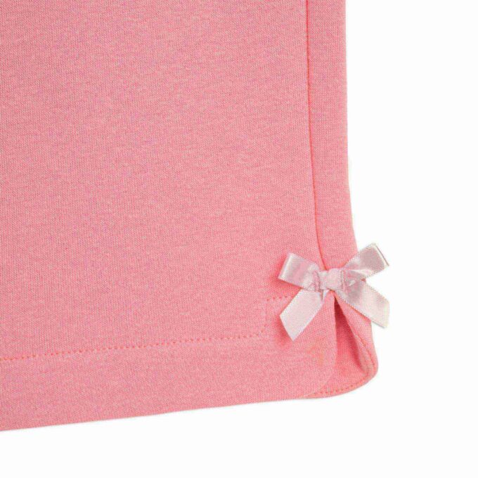 Bow Society store fleecebukser til barn med vide ben