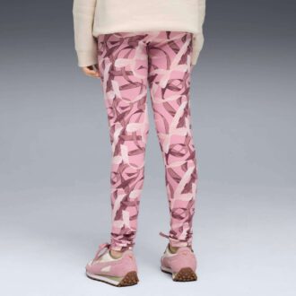 Bowtique mønstrede leggings til store barn