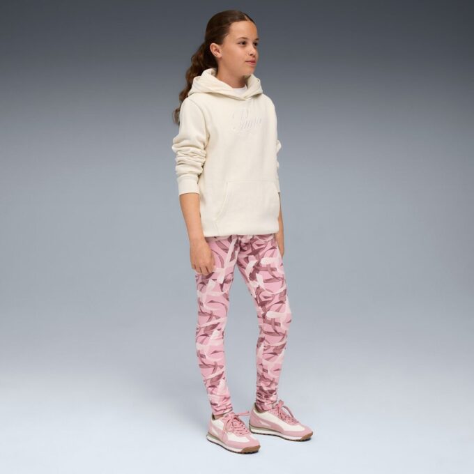 Bowtique mønstrede leggings til store barn