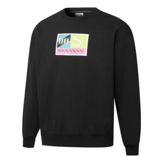 Brand Love Multiplacement Crew Genser «Svart»