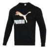 Bronzing Logo Sportsgenser med rund hals, svart