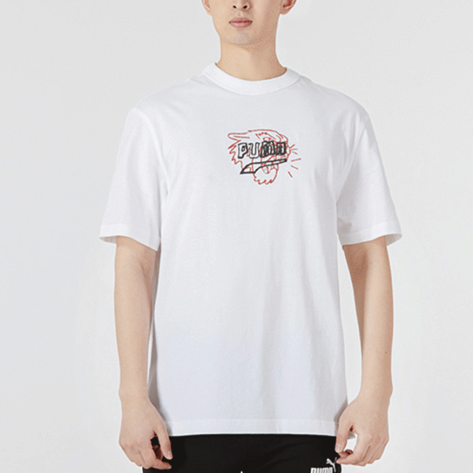 BTL Graphic T-skjorte «Hvit»