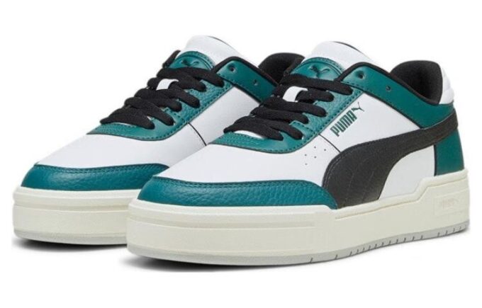 CA Pro Sport Leather &laquo;Hvit Malakitt Svart&raquo;