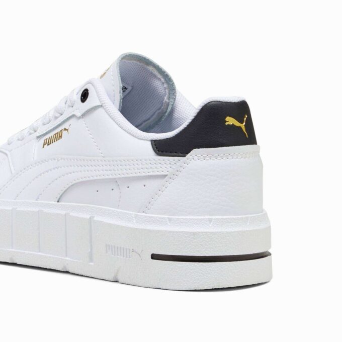 Cali Court store barnesneakers i skinn