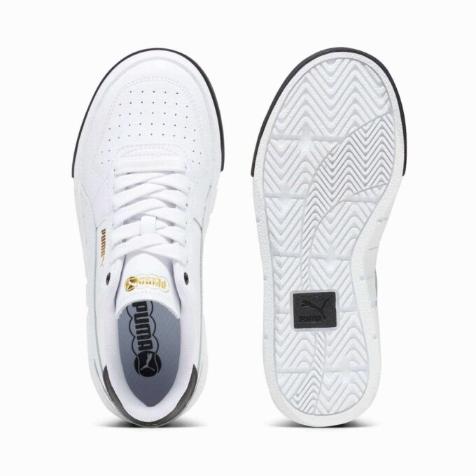 Cali Court store barnesneakers i skinn